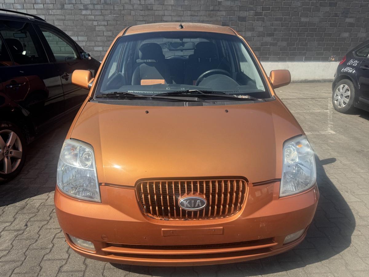 Kia Picanto 1 original Kotfl&uuml;gel vorn rechts 03 Orange Metallic Bj.2006